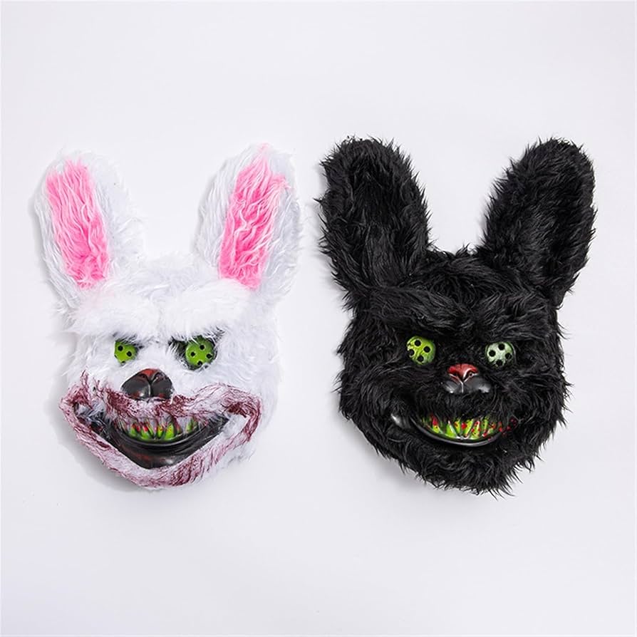 Máscara LED Conejo Peluche – Doble Luz Brillante