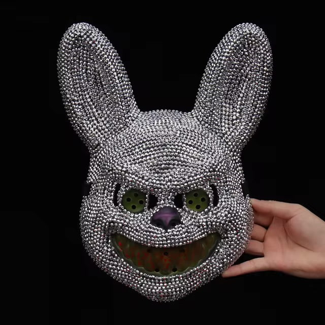MÁSCARA HALLOWEEN EDICIÓN EXCLUSIVA CON PIEDRERÍA