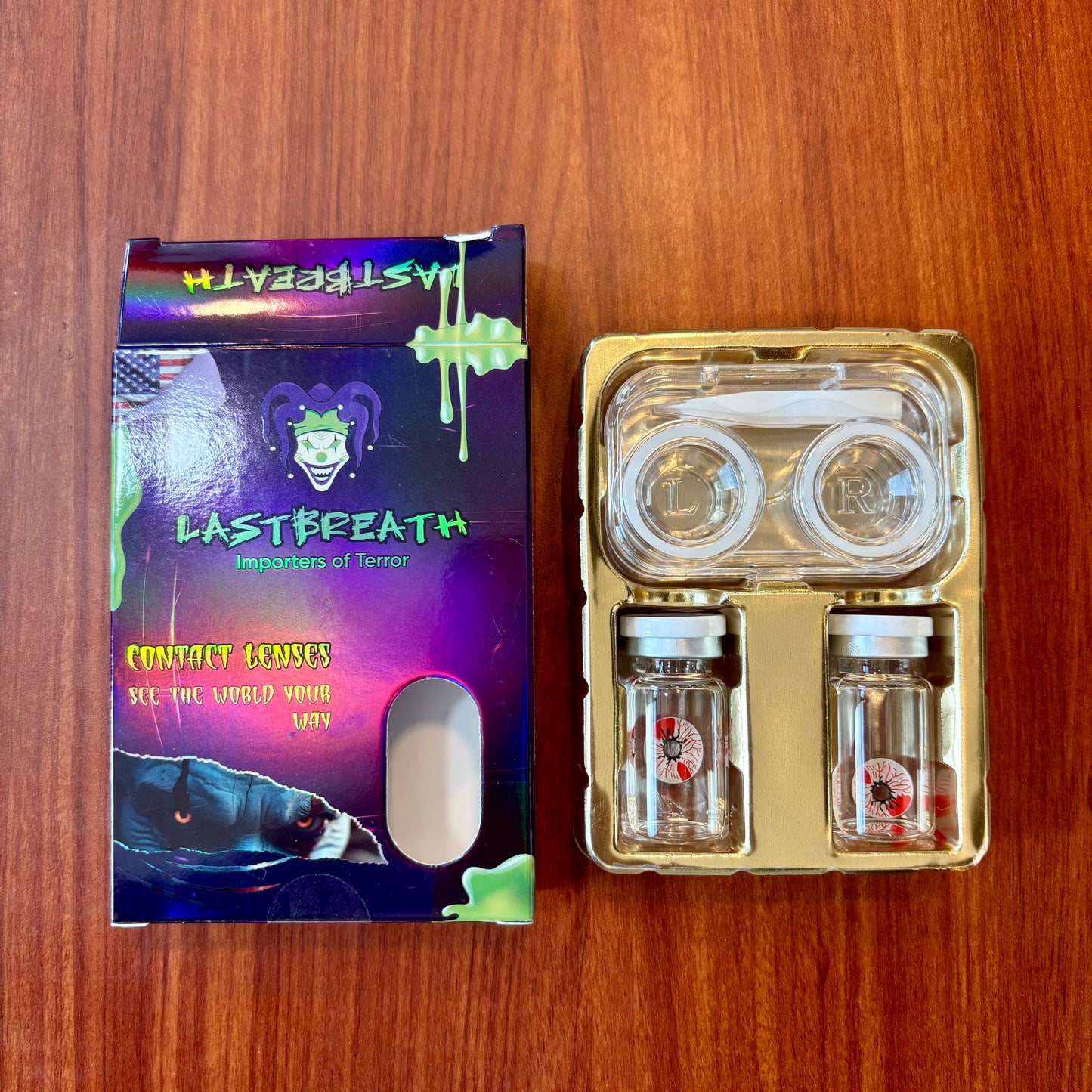 Kit de Lentes de Contacto con Estuche - Set Completo