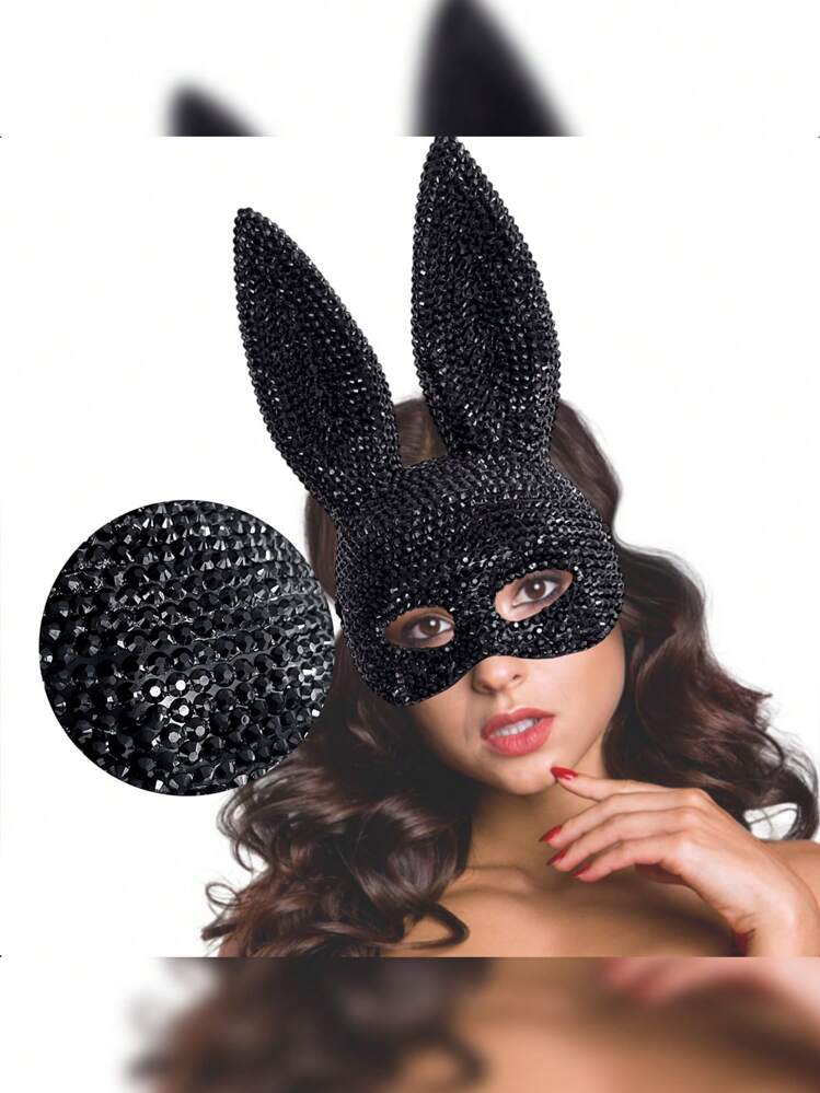 MÁSCARA HALLOWEEN EDICIÓN EXCLUSIVA CON PIEDRERÍA
