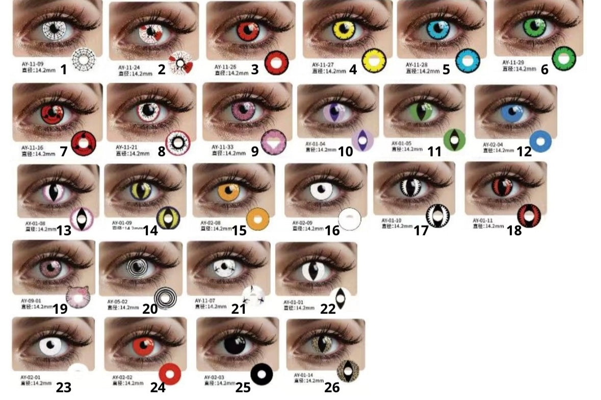 Kit de Lentes de Contacto con Estuche - Set Completo