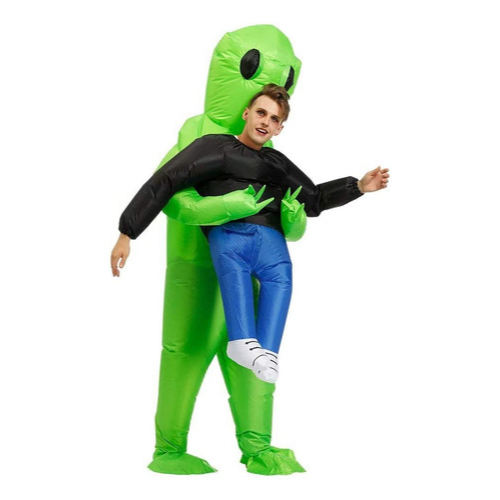 Disfraz Inflable EXTRATERRESTE Divertido Para Adultos