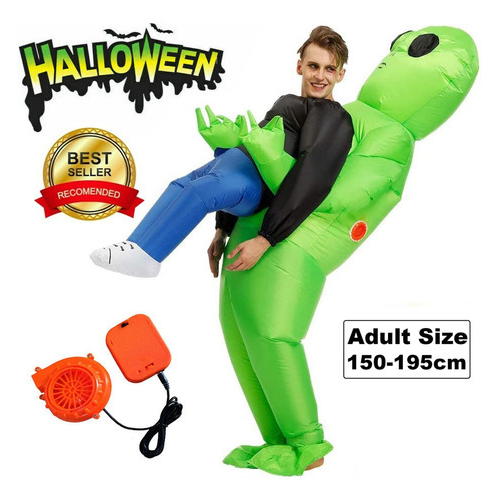 Disfraz Inflable EXTRATERRESTE Divertido Para Adultos