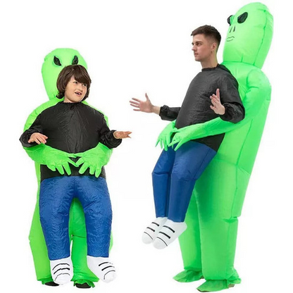Disfraz Inflable EXTRATERRESTE Divertido Para Adultos
