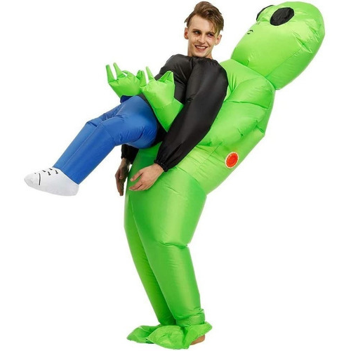 Disfraz Inflable EXTRATERRESTE Divertido Para Adultos